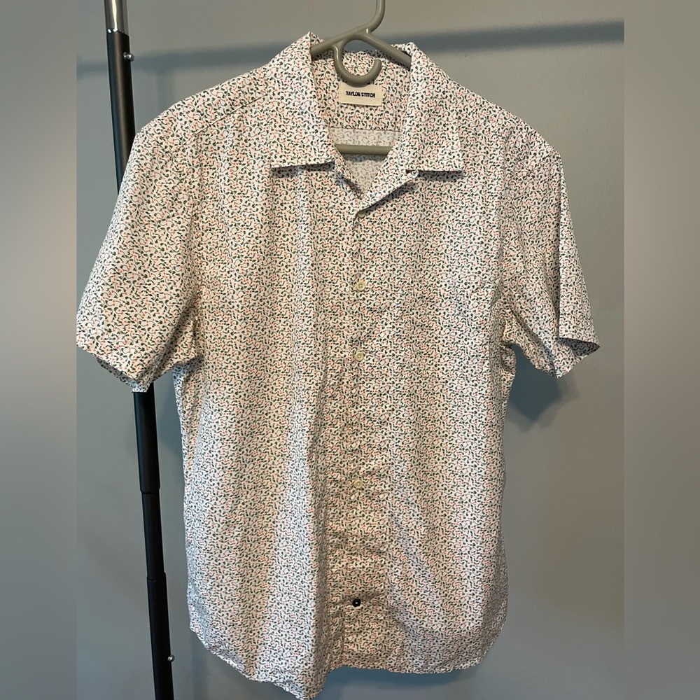 Taylor Stitch Men’s Short Sleeve Button-Down size 42/Large